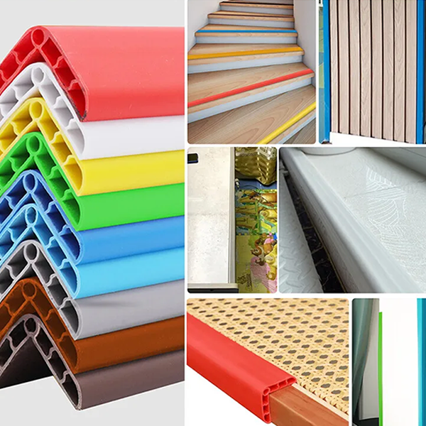 1m Extra Thick PVC Rubber Edge Guard Protector Bumper Strip for Wall, Desk & Furniture