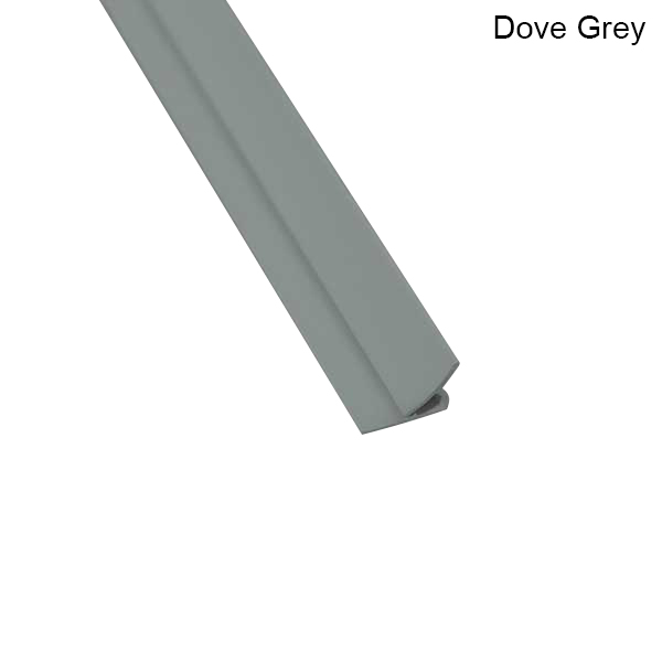 Small Internal Corner PVC Trim Easy to Install and Clean