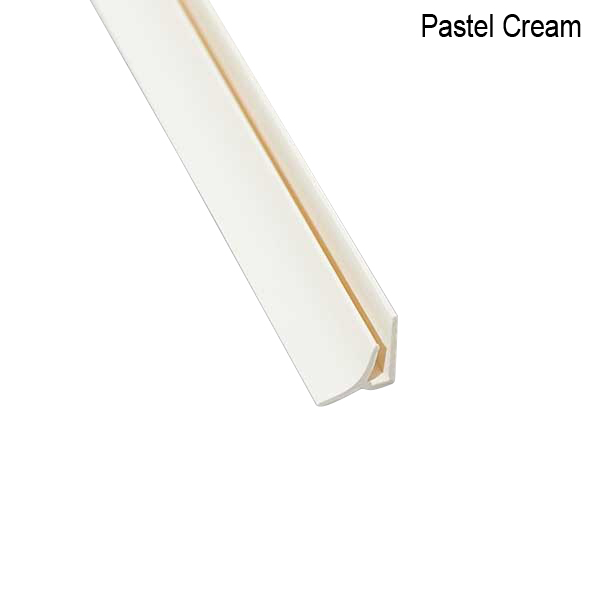 Small Internal Corner PVC Trim Easy to Install and Clean