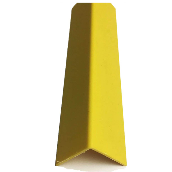 90 Degree Durable Plastic PVC Corner Yellow Angle Trim