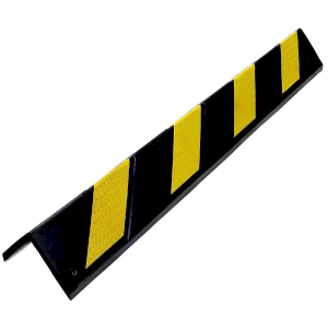 Chevron Pattern Black & Yellow  Rubber Corner Guards