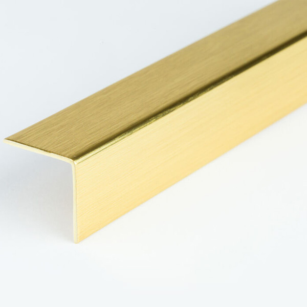 PVC Gold & Silver 20mm x 10mm Corner 90 Degree Angle Trim