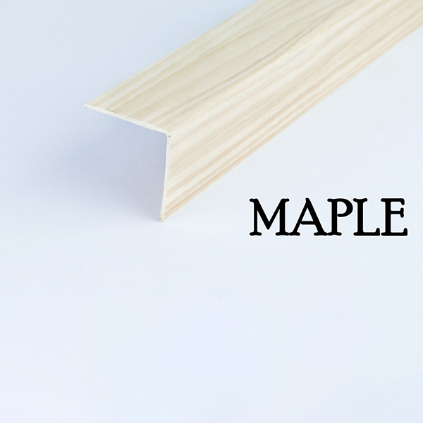 Wood Effect Plastic PVC 90 Degree Corner Angle Trim Edge Protector 