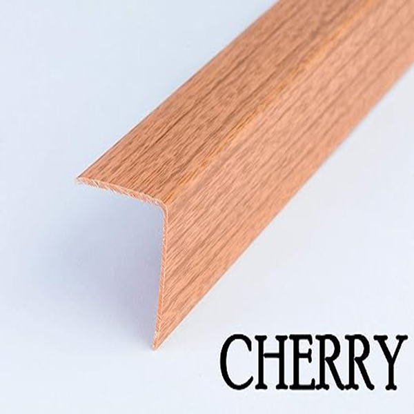 Plastic PVC Wood Effect Corner 90 Degree Angle Trim Edge Protector 