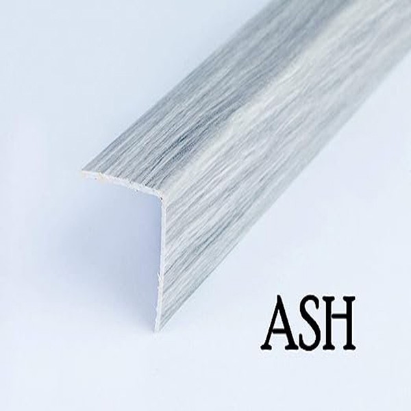 Plastic PVC Wood Effect Corner 90 Degree Angle Trim Edge Protector 