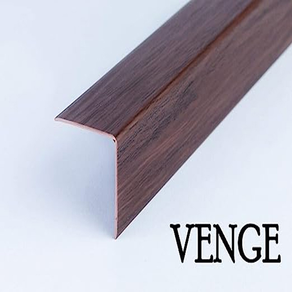 Plastic PVC Wood Effect Corner 90 Degree Angle Trim Edge Protector 