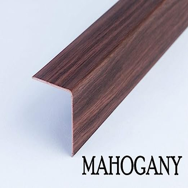 Plastic PVC Wood Effect Corner 90 Degree Angle Trim Edge Protector 