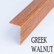 Plastic PVC Wood Effect Corner 90 Degree Angle Trim Edge Protector 