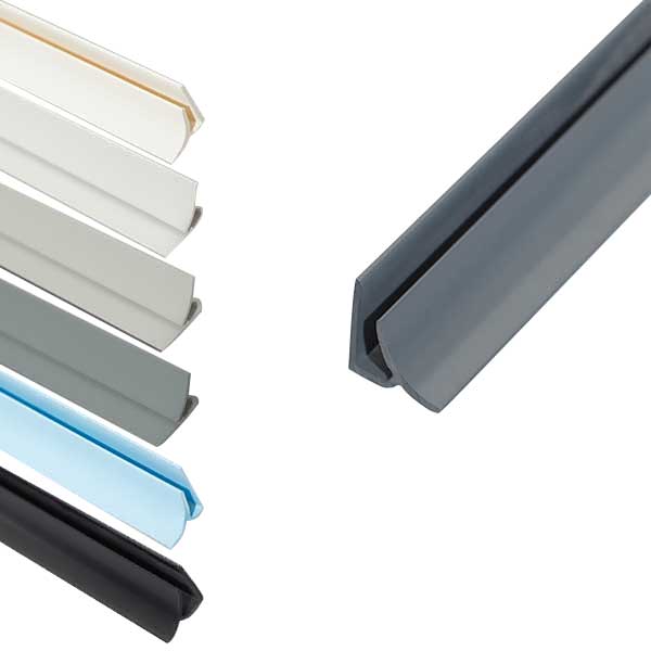 Small Internal Corner PVC Trim Easy to Install and Clean